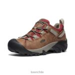 calzado KEEN targhee ii impermeable safari/merlot mujer J4XN6543 - Image 3