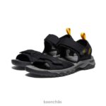 calzado KEEN targhee iii con punta abierta h2 amarillo negro hombres J4XN6318 - Image 2