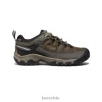 calzado KEEN targhee iii impermeable ancho cuerda elástica/negro hombres J4XN6328