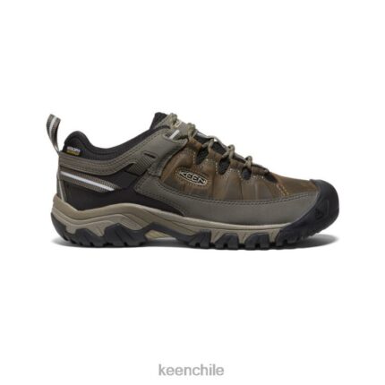 calzado KEEN targhee iii impermeable ancho cuerda elástica/negro hombres J4XN6328