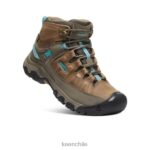 calzado KEEN targhee iii impermeable medio coco tostado/porcelana mujer J4XN6571 - Image 3