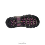 calzado KEEN targhee iii impermeable medio Weiss/Boysenberry mujer J4XN6569 - Image 4