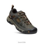 calzado KEEN targhee iii impermeable negro oliva/marrón dorado hombres J4XN6149 - Image 3