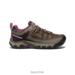 calzado KEEN targhee iii impermeable Weiss/Boysenberry mujer J4XN6605