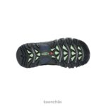 calzado KEEN Targhee ventilación media fumo/verde tranquilo mujer J4XN6586 - Image 4
