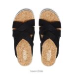 calzado KEEN tobogán mixto elle negro/abedul mujer J4XN6430 - Image 4
