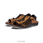 calzado KEEN uneek ii punta abierta negro/curry hombres J4XN619 - Image 2