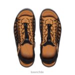 calzado KEEN uneek ii punta abierta negro/curry hombres J4XN619 - Image 4