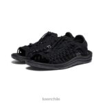 calzado KEEN uneek ii punta abierta negro hombres J4XN618 - Image 2