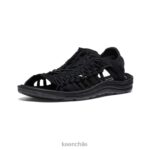 calzado KEEN uneek ii punta abierta negro hombres J4XN618 - Image 3