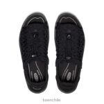 calzado KEEN uneek ii punta abierta negro hombres J4XN618 - Image 4
