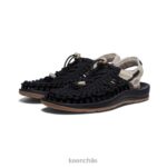 calzado KEEN uneek negro/plaza topo hombres J4XN6118 - Image 2