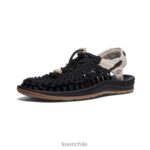 calzado KEEN uneek negro/plaza topo hombres J4XN6118 - Image 3