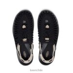 calzado KEEN uneek negro/plaza topo hombres J4XN6118 - Image 4