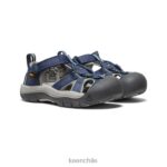 calzado KEEN venecia h2 azul marino/gris pequeños niños J4XN6963 - Image 2