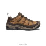 calzado KEEN ventilación circadia ancha arcilla de bisonte/alfareros hombres J4XN611
