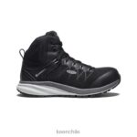calzado KEEN Vista Energy Mid (puntera de fibra de carbono) vapor/negro mujer J4XN6634