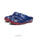 calzado KEEN yogui profundidades azules/alfombra roja hombres J4XN6215 - Image 2