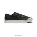 calzado KEEN zapatilla elsa de cuero cosecha abedul negro/plateado mujer J4XN6628