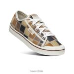 calzado KEEN zapatilla elsa de cuero cosecha labor de retazos mujer J4XN6578 - Image 3