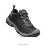 calzado KEEN zapato de ventilación circadia negro/gris acero hombres J4XN6171 - Image 3