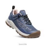 calzado KEEN zapato impermeable nxis evo índigo vintage/melocotón mujer J4XN6476 - Image 3