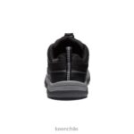 calzado KEEN zapato impermeable targhee negro/gris acero niños grandes J4XN6842 - Image 5