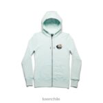 ropa KEEN caminata más sudadera con capucha azul pastel mujer J4XN6660
