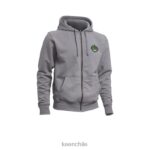 ropa KEEN sudadera con capucha con insignia brezo gris medio hombres J4XN6351
