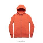 ropa KEEN sudadera con capucha ocre quemado mujer J4XN6631